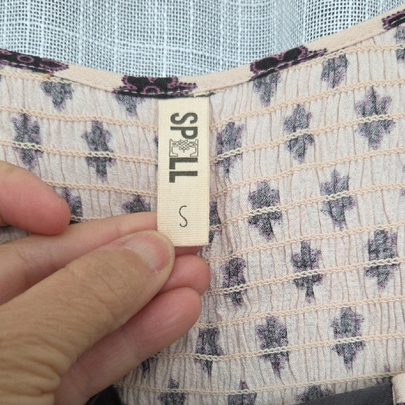 Spell Vintage Lionheart Bohemian Black and Cream Romper - Picture 2 of 8